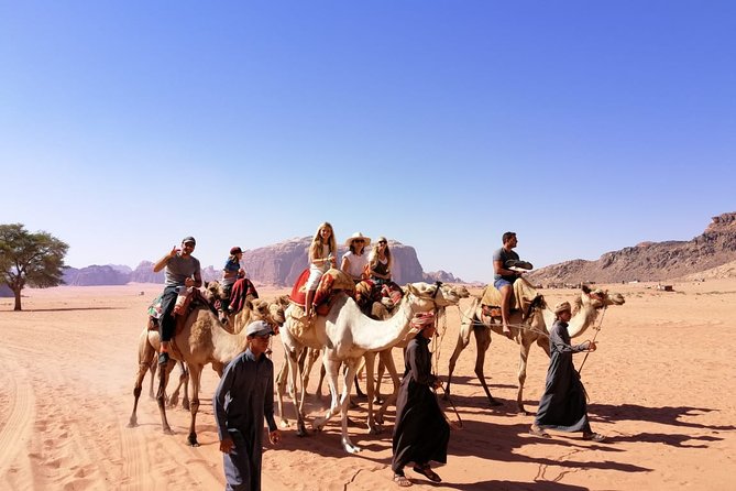 2 Days Wadi Rum and Petra Tour from Wadi Arava Border - Wadi Rum by old-fashioned 4x4