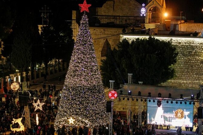 2024 Israel Christmas Holy Land Tour - Bethlehem Midnight Mass - Caesarea, Haifa, Rosh HaNikra, and Acre