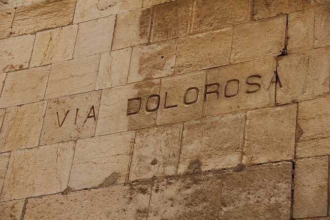 2024 Jerusalem & Bethlehem from Ashdod Port Small Groups - The Via Dolorosa and Church of the Holy Sepulchre