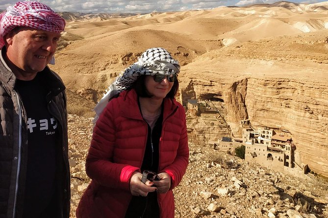 4WD St. George's Monastery Jordan Baptize Dead Sea adventure tour - A natural Dead Sea finish