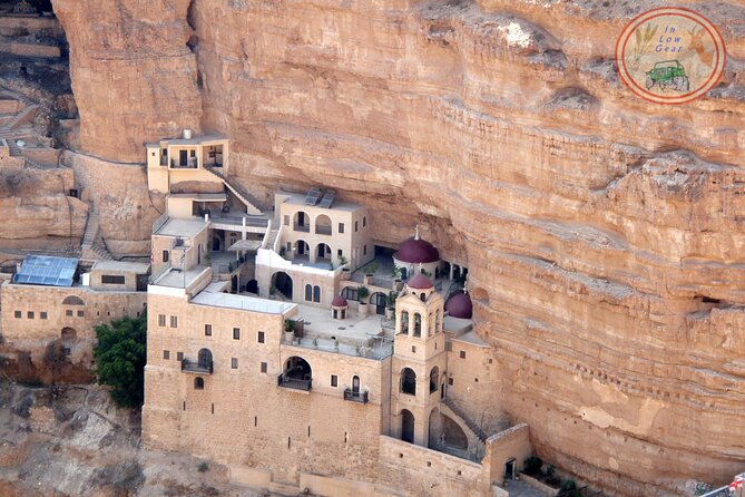 4WD St. George's Monastery Jordan Baptize Dead Sea adventure tour - St. George viewpoints and 4WD desert tracks