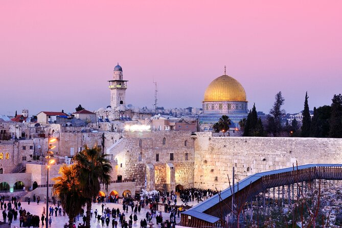 8-Night Israel Tour from Tel Aviv: Jerusalem, Dead Sea, Bethlehem, Nazareth, Northern Israel and Petra - Masada and the Dead Sea on the first touring day