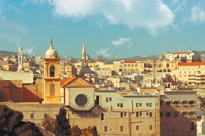 Bethlehem & Jericho from TLV/JLM - The Church of the Nativity requires patience