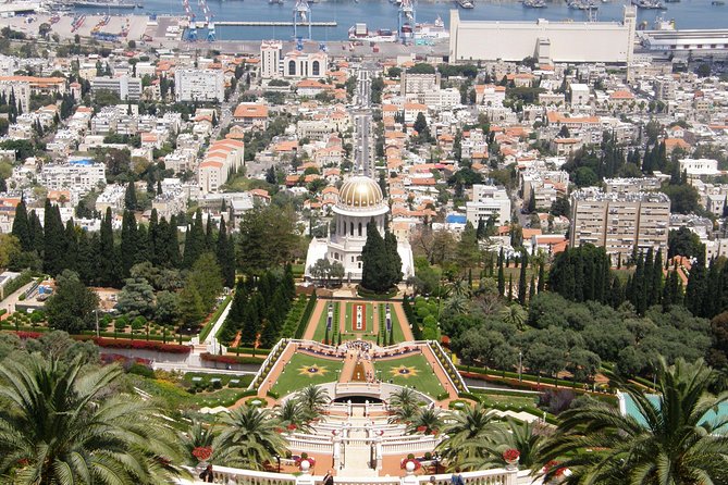 Caesarea and Haifa Private Tour from Tel Aviv - Haifa from Mount Carmel to the sea