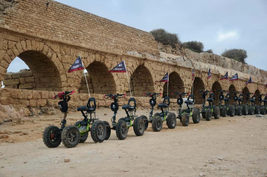 Caesarea: EZ Raider Guided Tour 2025 - The safety briefing sets the tone