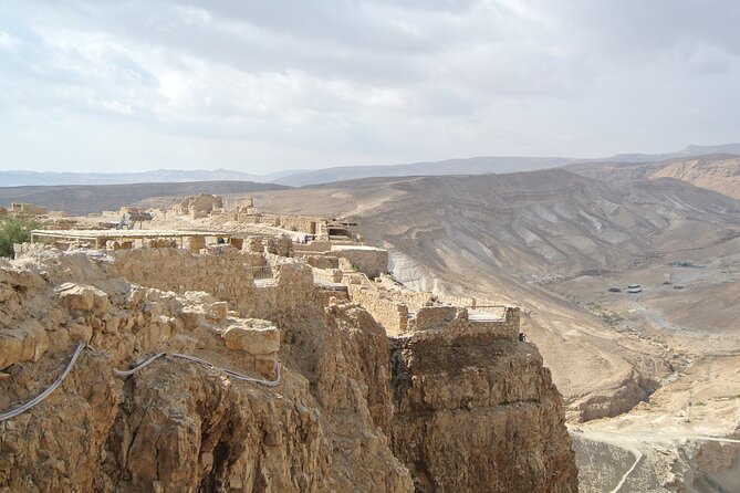 Dead Sea, Masada and Ein Gedi Day Tour from Jerusalem - The Dead Sea: salt, mud, and a practical beach stop