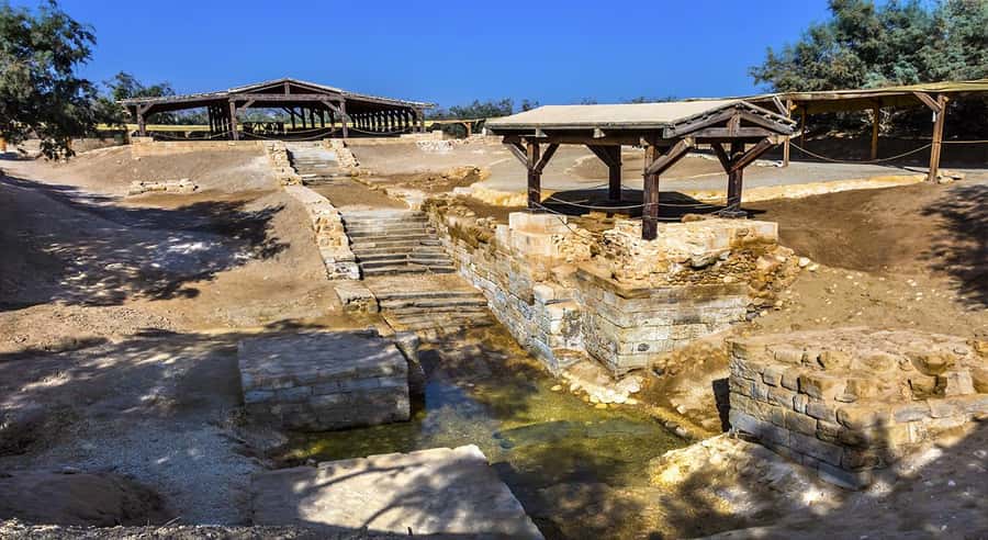 From Amman: Bethany Baptism Jordan River Site Visit - Entering Bethany Beyond the Jordan, or El-Maghtas