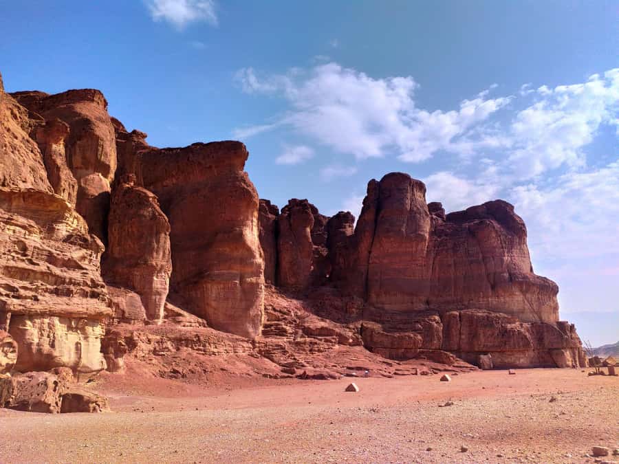 From Eilat: Timna Park Guided Jeep Tour - From Eilat to Timna Park by open-air jeep