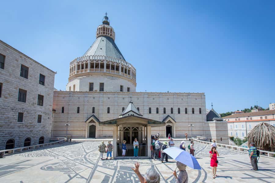 From Jerusalem: Nazareth and Sea of Galilee Tour - Nazareth and the Church of the Annunciation