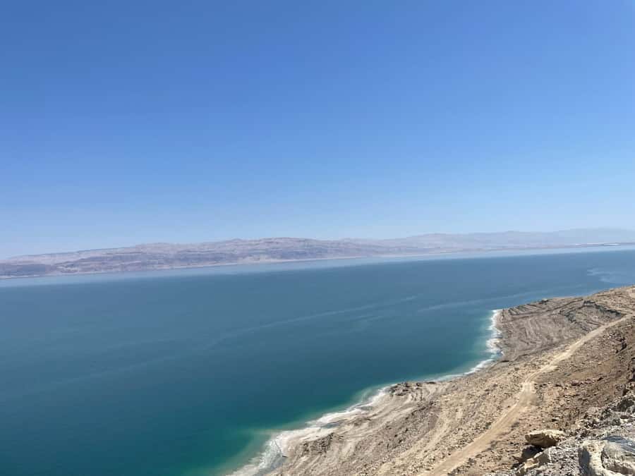 From Jlm : Masada Dead Sea Small Group Tour INCL. ENTRY FEES - Riding the cable car up to Herod’s fortress