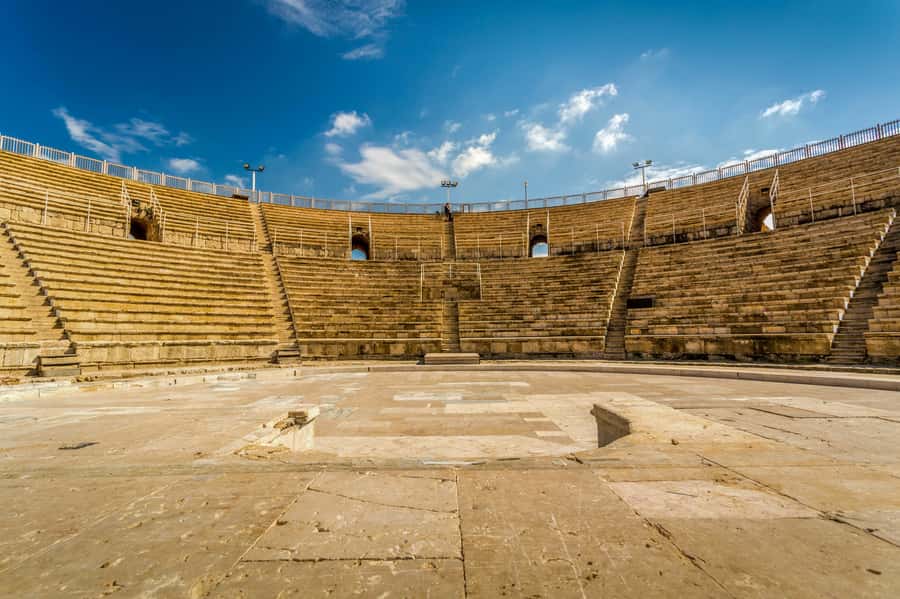 From Tel Aviv: Caesarea, Haifa and Akko Day Trip - Rosh Hanikra and the sound of the sea