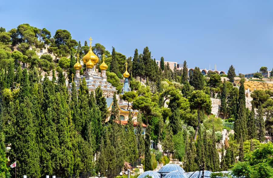 From Tel-Aviv: Day Tour to Origins of Christ in Jerusalem - Mount of Olives and the traditional site of the Ascension