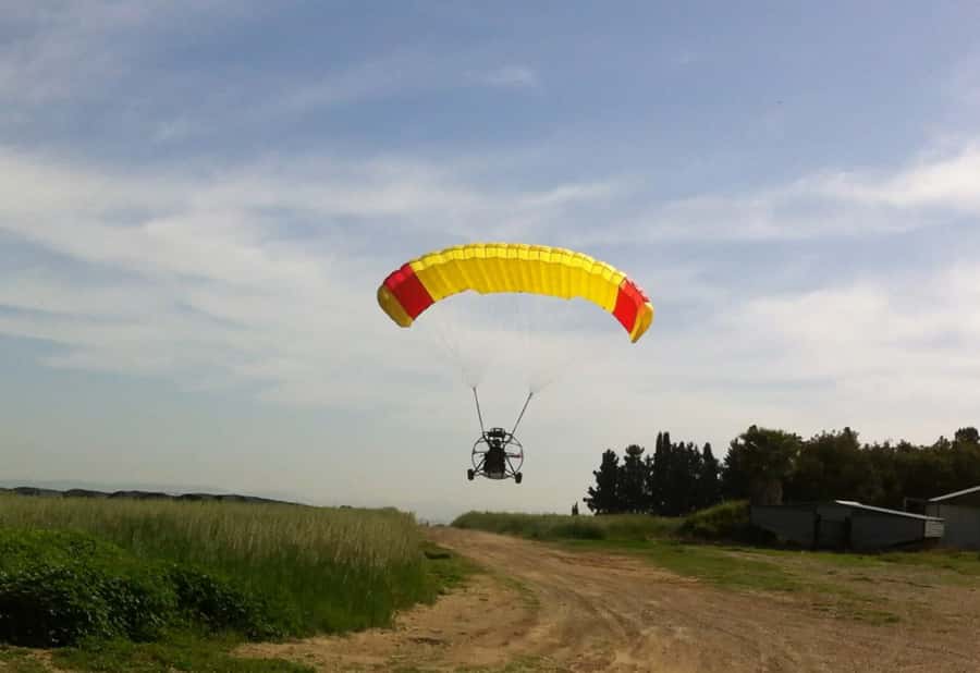 From Tel Aviv: Flying ATV - See Israel from Above - What happens during the 20-minute flight