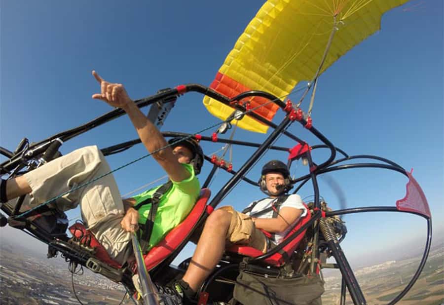 From Tel Aviv: Flying ATV - See Israel from Above - Why the Sharon views are the real attraction