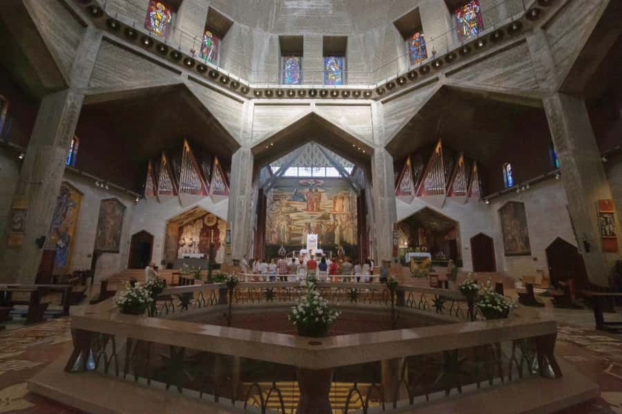 From Tel Aviv/Jerusalem: Galilee, Nazareth, Jordan River - Nazareth and the Church of the Annunciation