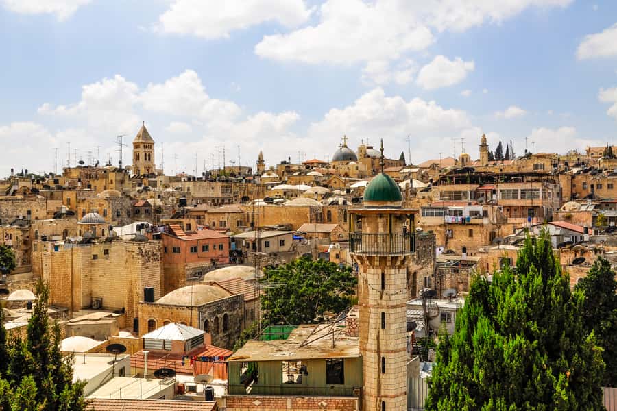 From Tel Aviv: Jerusalem Old & New City Bus Tour - From Tel Aviv to Jerusalem by coach