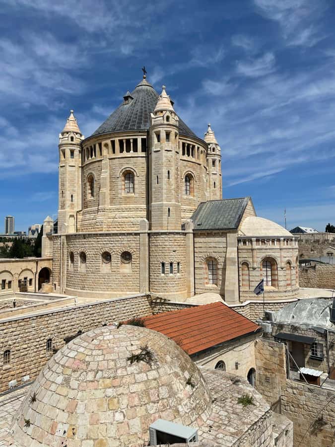 From TLV- Jerusalem Old & New tour INCL. ENTRANCE FEES & P/U - The Mount of Olives puts Jerusalem in perspective