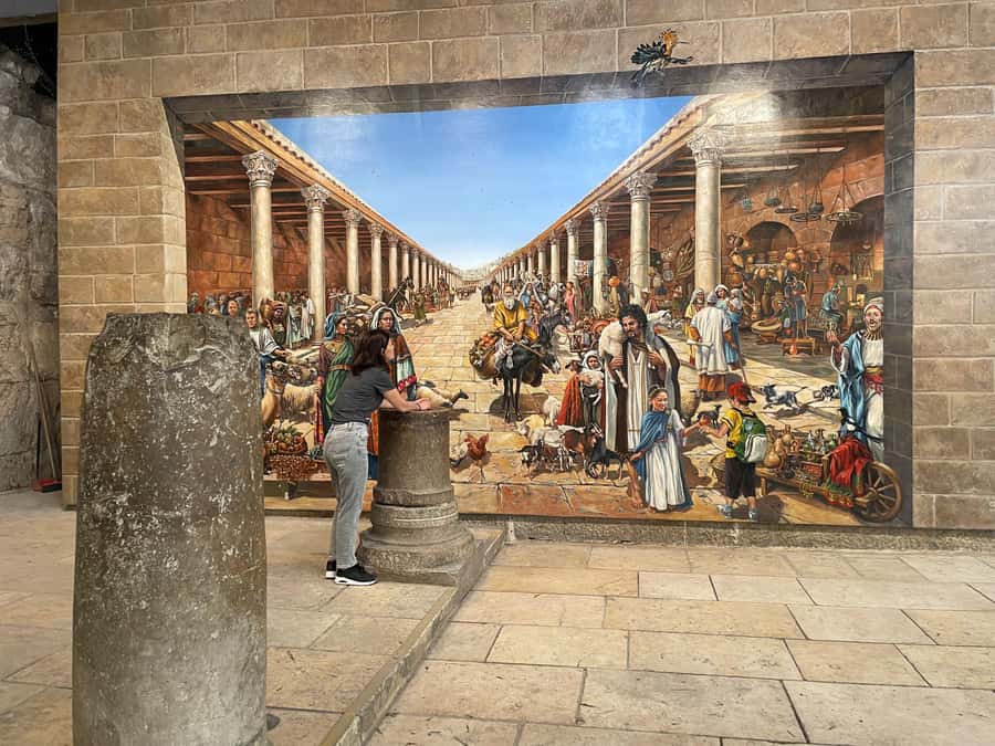 From TLV- Jerusalem Old & New tour INCL. ENTRANCE FEES & P/U - Via Dolorosa leads into the Christian quarter
