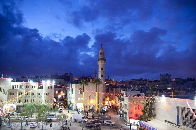 FullDay Bethlehem Jericho Guided Tour From Jerusalem -small group - The Judaean Desert and the Dead Sea level viewpoint