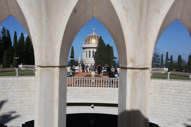 Haifa Highlights Private Tour - Louis Promenade and the view across Haifa Bay