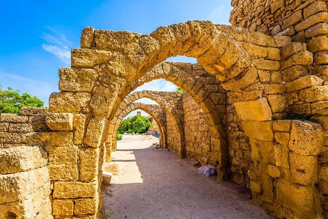 Highlights of Caesarea, Haifa, Acre and Rosh Hanikra Tour from Tel Aviv - Caesarea: Herod’s Roman port in one hour