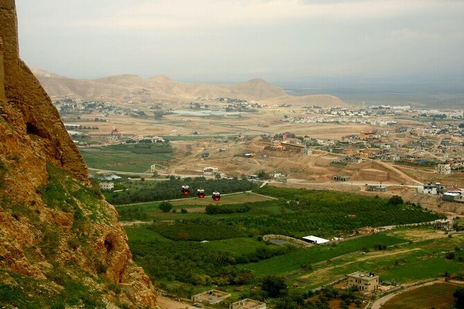 Jericho, the Jordan river & the Dead Sea from Jerusalem - Qasr al-Yahud and the Jordan River