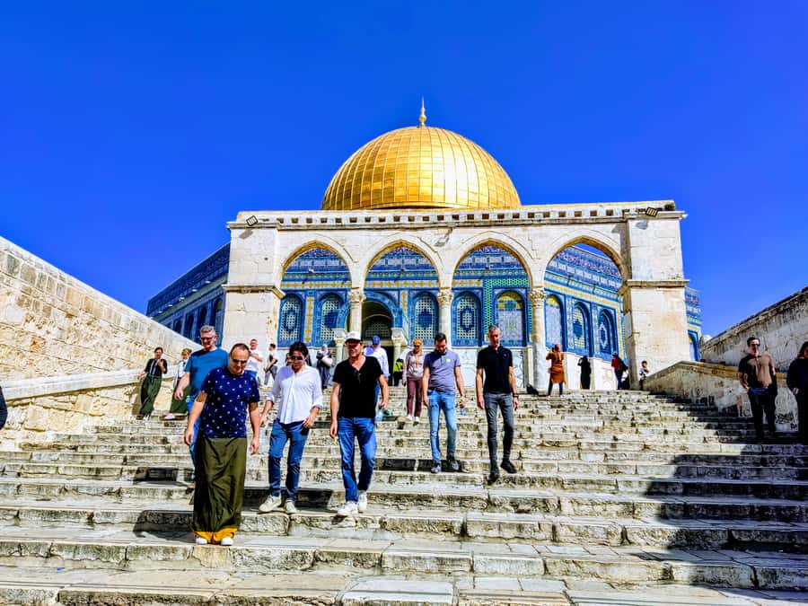 Jerusalem Boutique Tour from Tel Aviv - Gethsemane and the ride back uphill