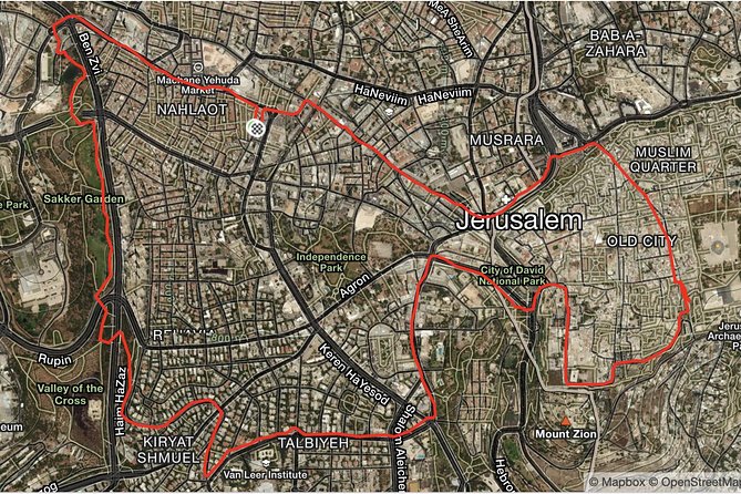 Jerusalem Running Tour-Experience the unique vibes of Jerusalem in your sneakers - What the $87.18 price includes