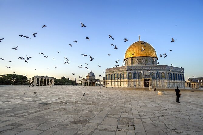 Jerusalem Temple Mount & Dome of the Rock from Tel Aviv - Walking through the Kidron Valley