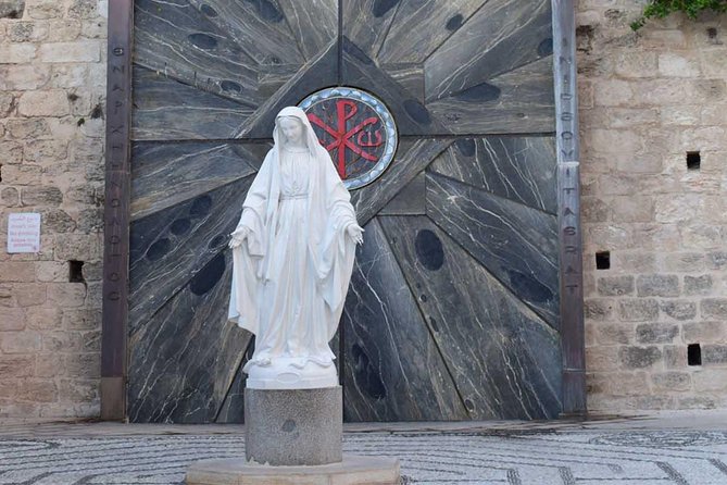 Jordan River, Nazareth and the Sea of Galilee Day Trip from Tel Aviv - St. Joseph’s Church adds a second tradition