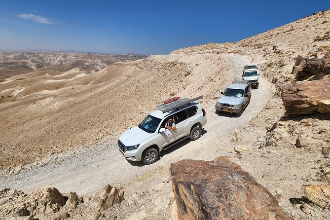 Judean Desert Jeep Adventure from Jerusalem - Mount Monstar and the first wide views