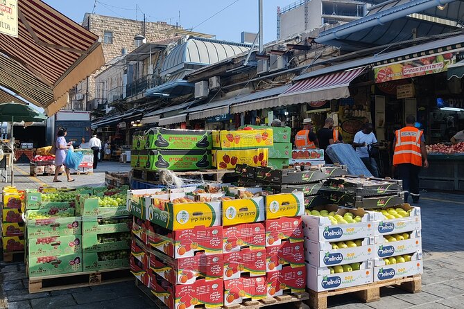 Mahane Yehuda Market food tour jerusalem - Orit’s strength is the cultural explanation