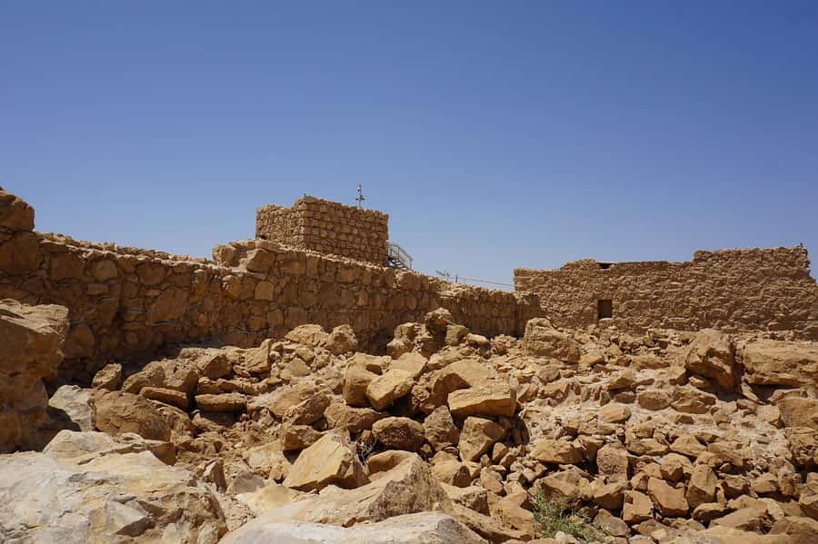 Massada and the Dead Sea in Russian - The story of Masada and its defenders