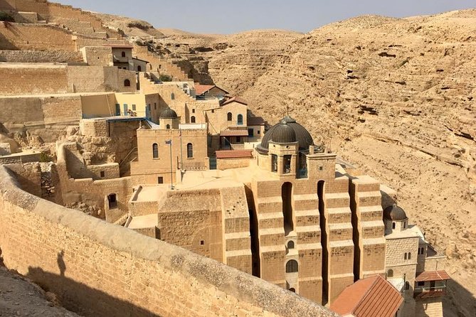 Mount of Temptation, Saint George Monestary, Saint Saba & Bethlehem One Day Tour - The Mount of Temptation and optional cable car