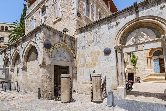 Palm Sunday in Jerusalem: Mass at Bethpage and Via Dolorosa Procession with Transport from Tel Aviv - Entering Jerusalem through Lion’s Gate