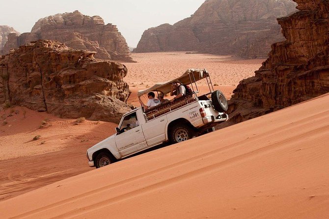 Petra & Wadi Rum 3 Days 2 Tour Nights from Eilat border - The road from Petra to Wadi Rum
