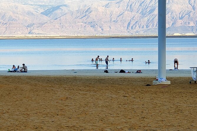 Private Day Tour in Masada and the Dead Sea - Ein Gedi Waterfall brings cool water to the desert