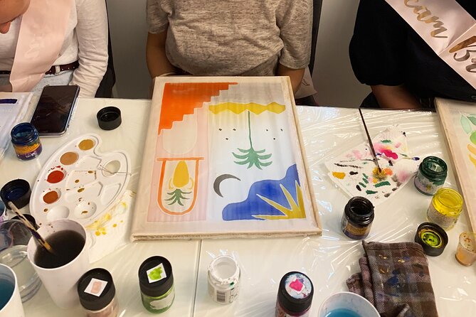 Private Silk Wall Hanging Painting Workshop in Jerusalem - Choosing a design that fits your group