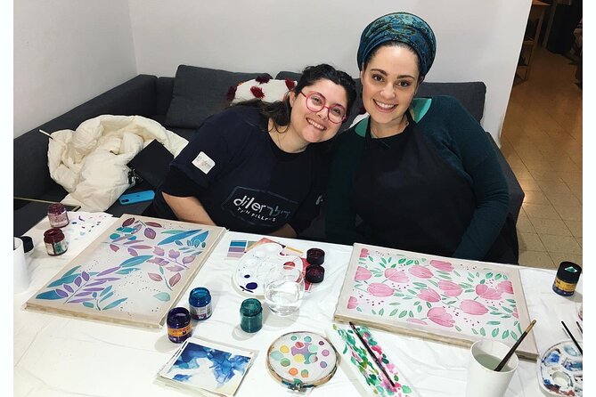 Private Silk Wall Hanging Painting Workshop in Jerusalem - What the painting process feels like