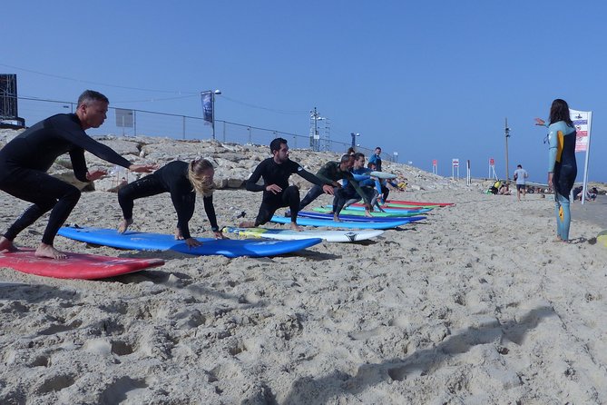Professional Surfing lessons in the heart of Tel Aviv - Spending most of the lesson in the water
