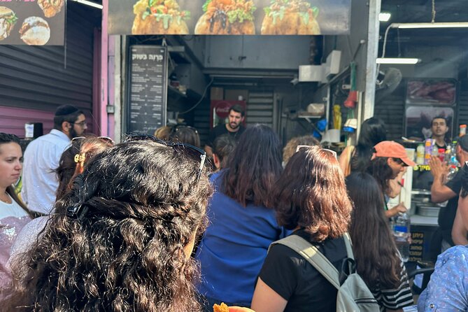 Tel Aviv: Carmel Market Food Tasting Tour “Shuk Hacarmel” - Falafel, hummus, and sabich in the market lanes