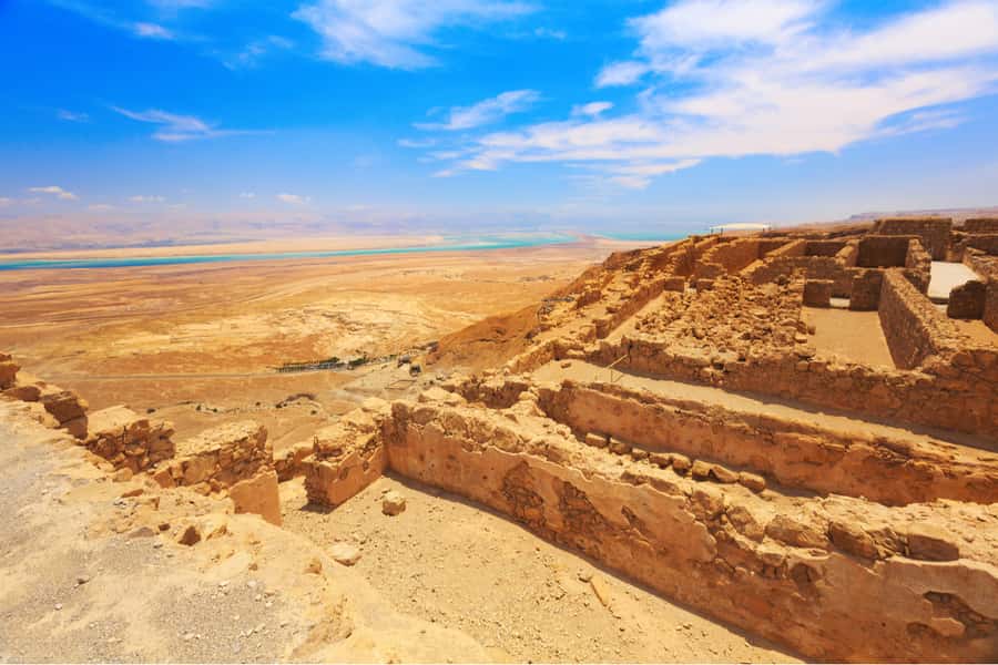 Tel Aviv: Masada National Park and Dead Sea Excursion - Floating in the Dead Sea