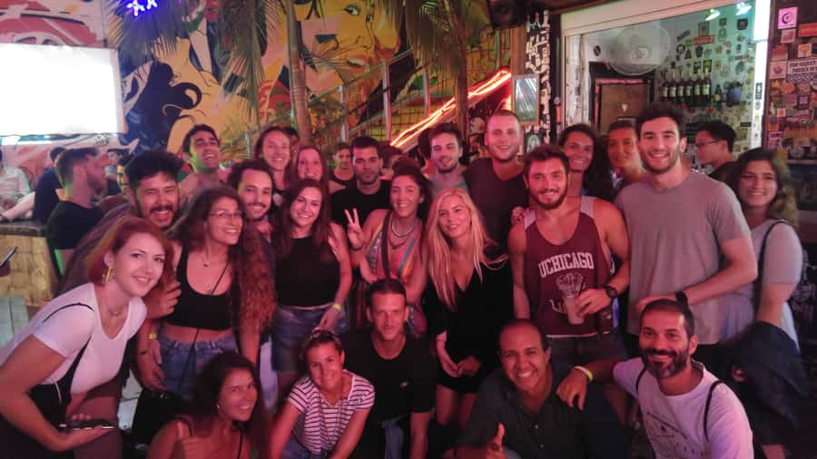 Tel Aviv: Pub Crawl and Nightlife Tour with Shots - Stop one: a local bar and the first free shot