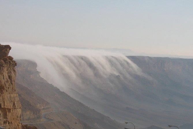 The Ramon Crater and rappelling package tour - an exciting combo tour. - The wide view from Mount Gvanim