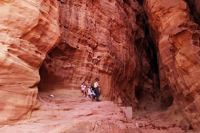 Timna park Jeep tour adventure - The drive from Eilat into the desert