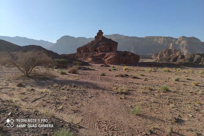 Timna park Jeep tour adventure - Rock carvings and traces left in the stone