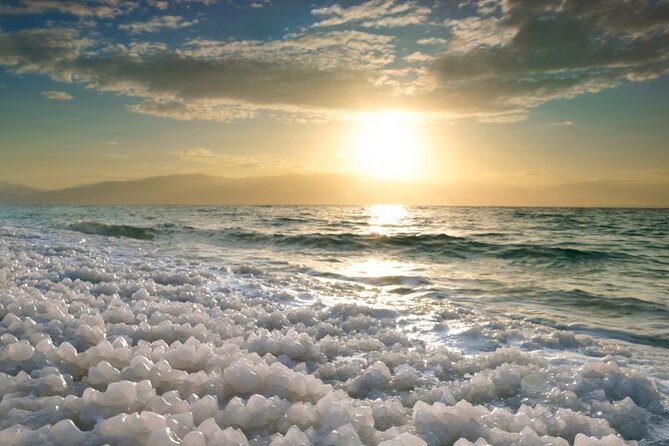 Tour to Bethlehem, Jordan River, Dead Sea Mini Group. Up to 6 pax - Floating at the Dead Sea